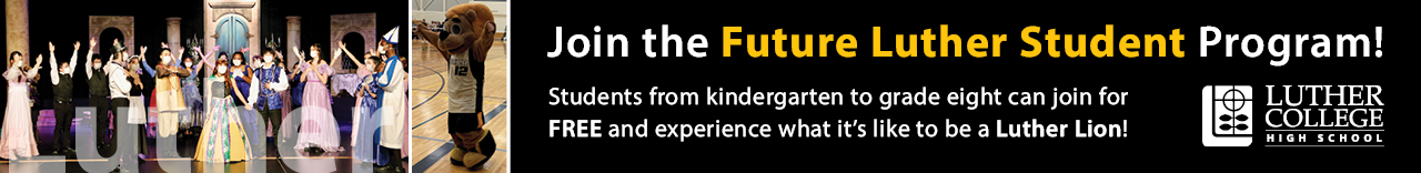 Luther School Ad